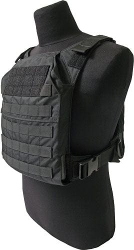 Grey Ghost Gear Minimalist - Plate Carrier Black - Premium Body Armor from Grey Ghost Gear - Just $116.38! Shop now at Prepared Bee