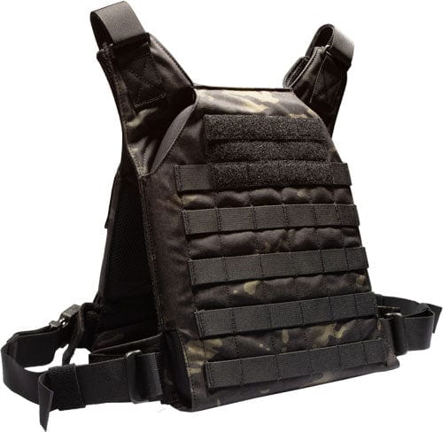 Grey Ghost Gear Minimalist - Plate Carrier Multicam Black - Lightweight, Durable, Functional - Premium Body Armor from Grey Ghost Gear - Just $124.66! Shop now at Prepared Bee