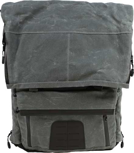 Grey Ghost Gear Gypsy Pack 2.0 - Waxed Canvas Charcoal - Premium Backpacks from Grey Ghost Gear - Just $229.99! Shop now at Prepared Bee