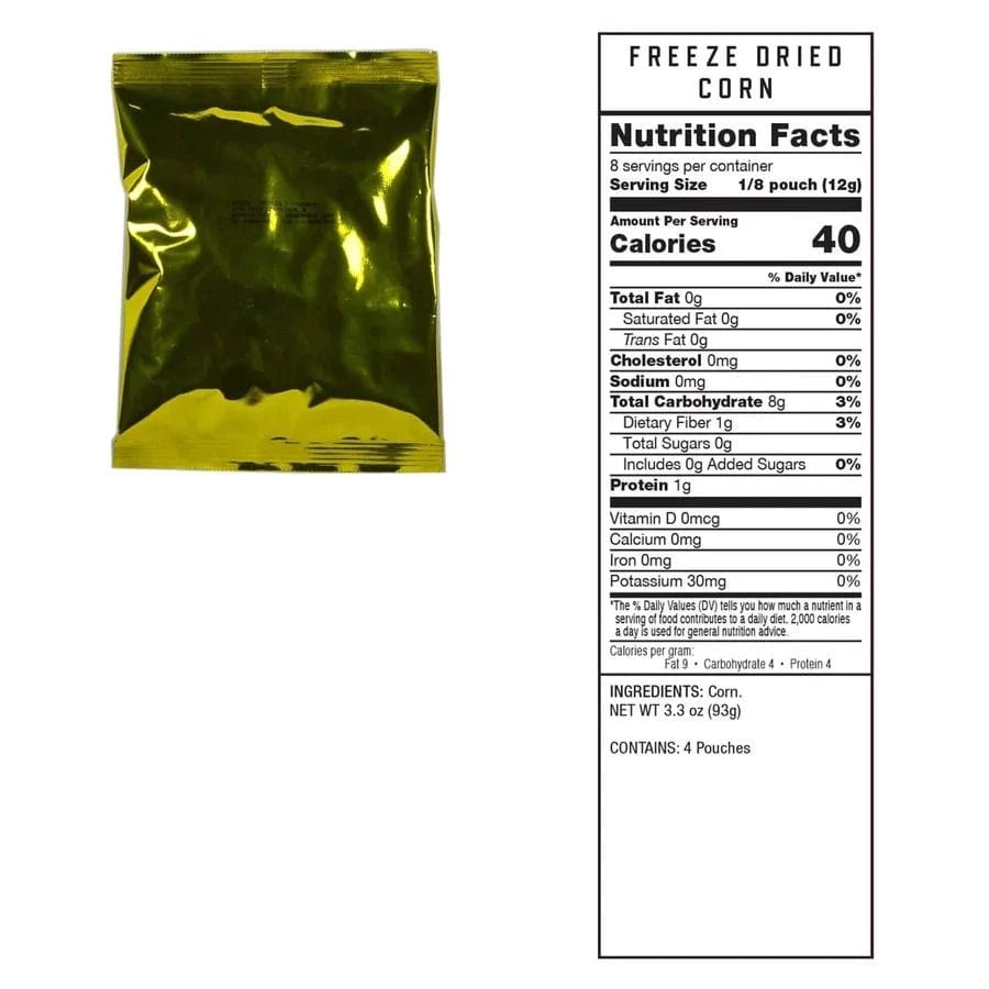 ReadyWise 120-Serving Emergency Freeze-Dried Vegetables: Long-Lasting, Nutritious, Easy-Store Survival Food - Premium Emergency Food Supply from ReadyWise - Just $159.99! Shop now at Prepared Bee