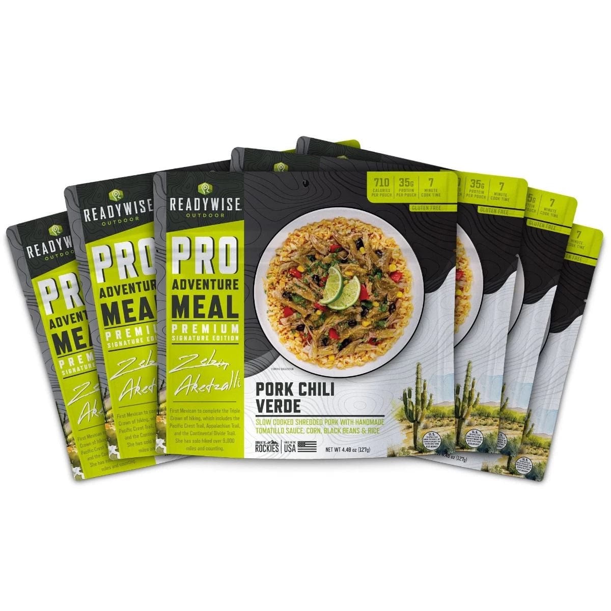 ReadyWise Outdoor Pro Pork Chile Verde Adventure Meal: Flavorful 6-Pack for Campers & Hikers - Premium Emergency Food Supply from ReadyWise - Just $79.99! Shop now at Prepared Bee