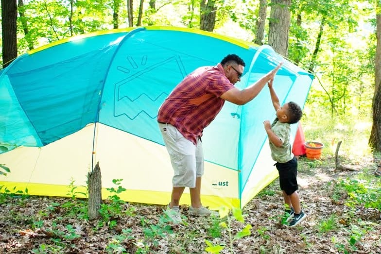 ust House Party 6 Person Tent - Single Wall Construction With Extra-Large Front and Rear Doors - Premium Tents from Ultimate Survival Technologies - Just $389.95! Shop now at Prepared Bee