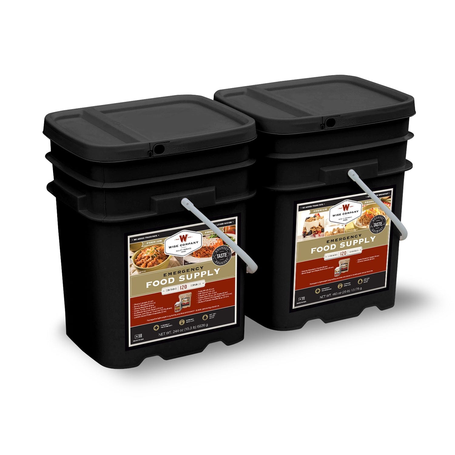 Wise Company 240 Serving Package: Long-Term Emergency Food Supply - Premium Emergency Food Supply from Wise Company - Just $529.99! Shop now at Prepared Bee