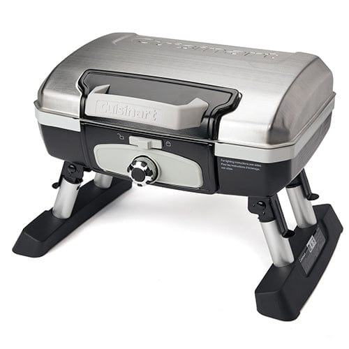 Cuisinart Petit Gourmet Tabletop Gas Grill - Stainless - Premium Cooking Accessories from Cuisinart - Just $157.45! Shop now at Prepared Bee