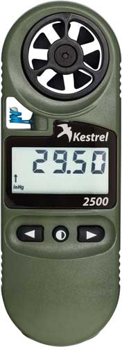 Kestrel 2500nv Weather Meter - Digital Altimeter Od Green - Premium Tools from Kestrel Ballistics - Just $179! Shop now at Prepared Bee