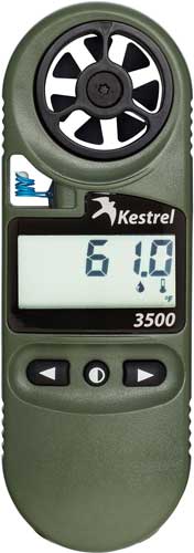 Kestrel 3500nv Weather Meter - Digital Psychrometer Od Green - Premium Tools from Kestrel Ballistics - Just $209! Shop now at Prepared Bee