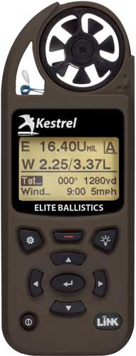 Kestrel 5700 Elite Weather Meter with Applied Ballistics and LiNK - Flat Dart Earth