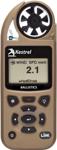 Kestrel 5700 Ballistics - Weather Meter With Link Tan