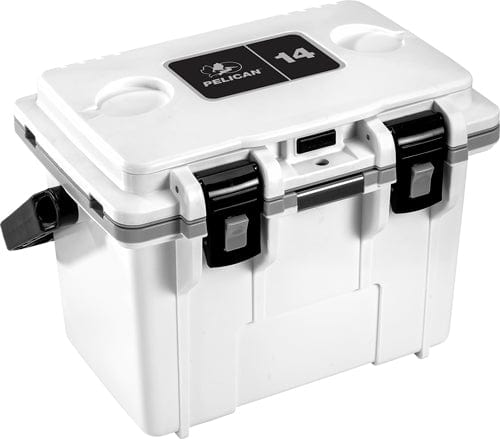 Pelican Coolers Im 14 Quart - White/gray W/dry Storage - Premium Coolers from Pelican - Just $119.95! Shop now at Prepared Bee