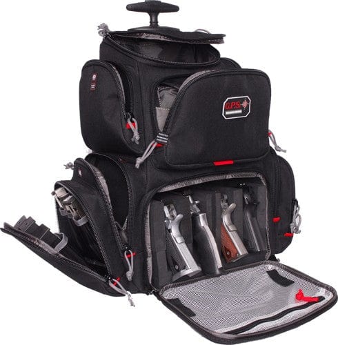Gps Rolling Handgunner Range - Backpack Black - Premium Backpacks from GPS - Just $153.29! Shop now at Prepared Bee