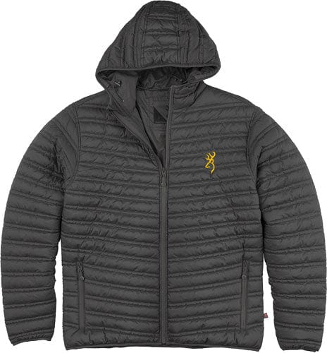 Browning Packable Puffer - Jacket Carbon Gray Small*! - Premium Puffer Jacket from Browning - Just $119.99! Shop now at Prepared Bee