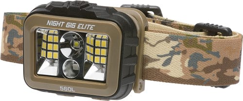 Browning Night Gig Elite Auric - Headlamp 560lumens Rchgbl 3aaa - Premium Lights from Browning - Just $39.29! Shop now at Prepared Bee