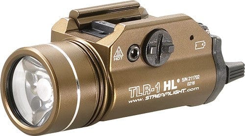 Streamlight Tlr-1 Hl C4 White - Led Light W/rail Fde Brown - Premium Lights from Streamlight - Just $162.54! Shop now at Prepared Bee