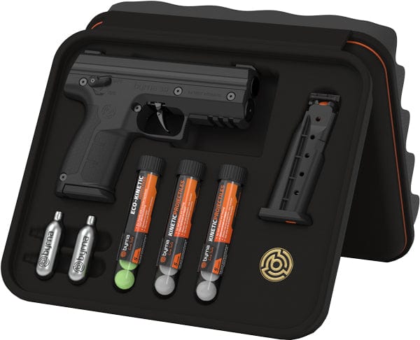 Byrna Sd Kinetic Kit Black W/ - 2 Mags & Projectiles - Premium Non-Lethal Self-Defense from Byrna Technologies - Just $399.99! Shop now at Prepared Bee