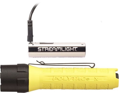 Streamlight Poly-tac X Usb - Light White Led Yellow << - Premium Lights from Streamlight - Just $57.42! Shop now at Prepared Bee