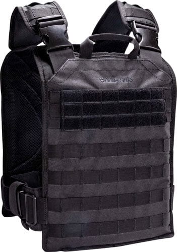 Bulletsafe Tactical Plate - Carrier Black Osfm - Premium Body Armor from BulletSafe - Just $80.64! Shop now at Prepared Bee