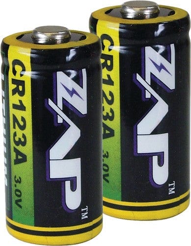 Psp Zap Cr123a Batteries - Lithium 2-pack - Premium Lights from PSP PRODUCTS - Just $4.80! Shop now at Prepared Bee