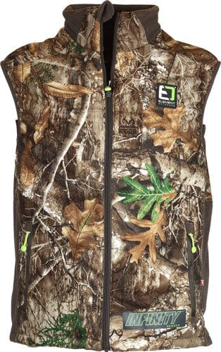 Element Outdoors Vest Infinity Series Heavy Water-Repellent Realtree Edge X-large