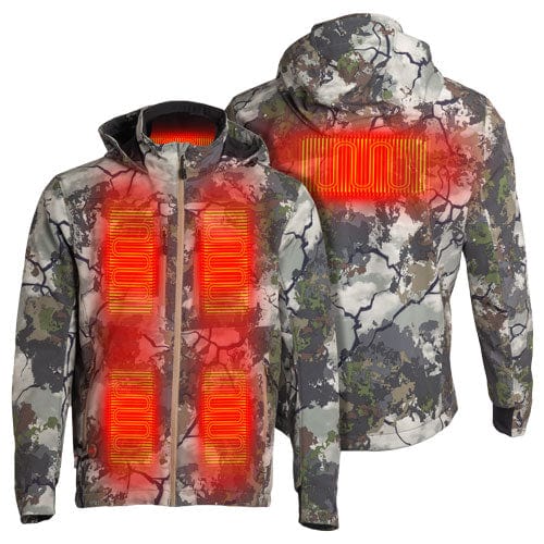 Mobile Warming Men's Kcx Kings - Terrain Heated Jacket Large