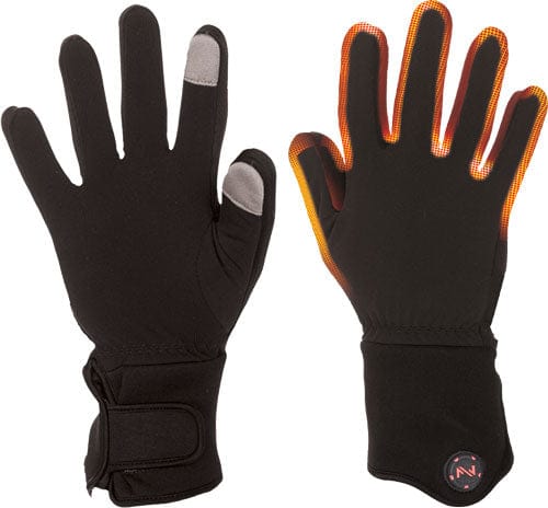 Mobile Warming Unisex Heated - Glove Liner Black Large