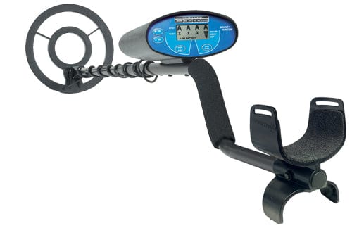 Bounty Hunter Quick Silver Metal Detector - With Visual Depth Graph and 4-segment Digital Target Identification
