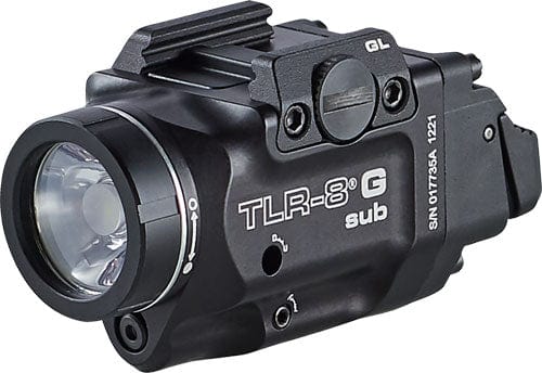 Streamlight Tlr-8 G Sub For - Glock43x/48mos Led/green Laser - Premium Lights from Streamlight - Just $254.47! Shop now at Prepared Bee