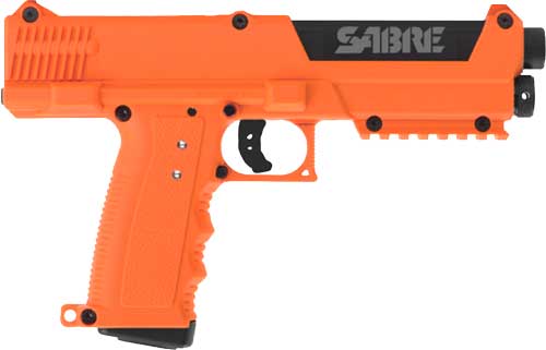 Sabre Compact Launcher - W/7-pepper Rds Orange