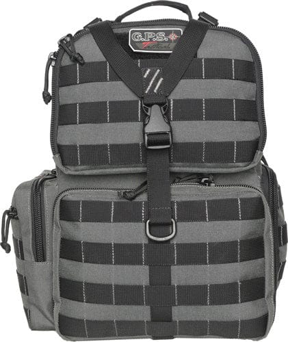 Gps Tactical Range Backpack - W/waist Strap Gray Nylon