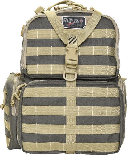 Gps Tactical Range Backpack - W/waist Strap Rifle Grn/khaki - Premium Backpacks from GPS - Just $143.58! Shop now at Prepared Bee