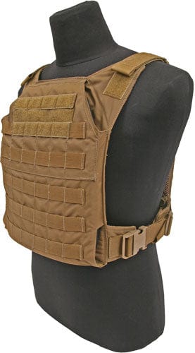 Grey Ghost Gear Minimalist - Plate Carrier Coyote Brown - Premium Body Armor from Grey Ghost Gear - Just $116.38! Shop now at Prepared Bee