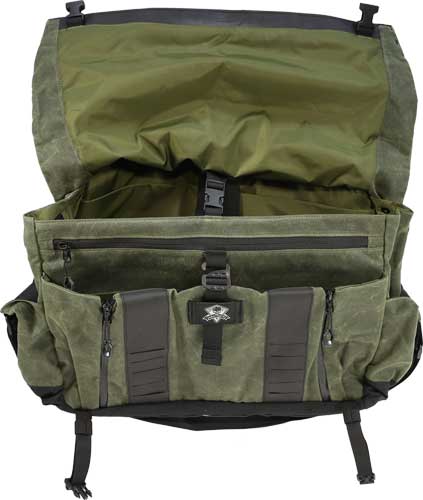 Grey Ghost Gear Wanderer Bag - 2.0 Waxed Canvas Olive Drab - Premium Backpacks from Grey Ghost Gear - Just $193.19! Shop now at Prepared Bee