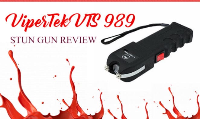 Pepper Weapon Vipertek Vts 989 Stun Gun Review 7704